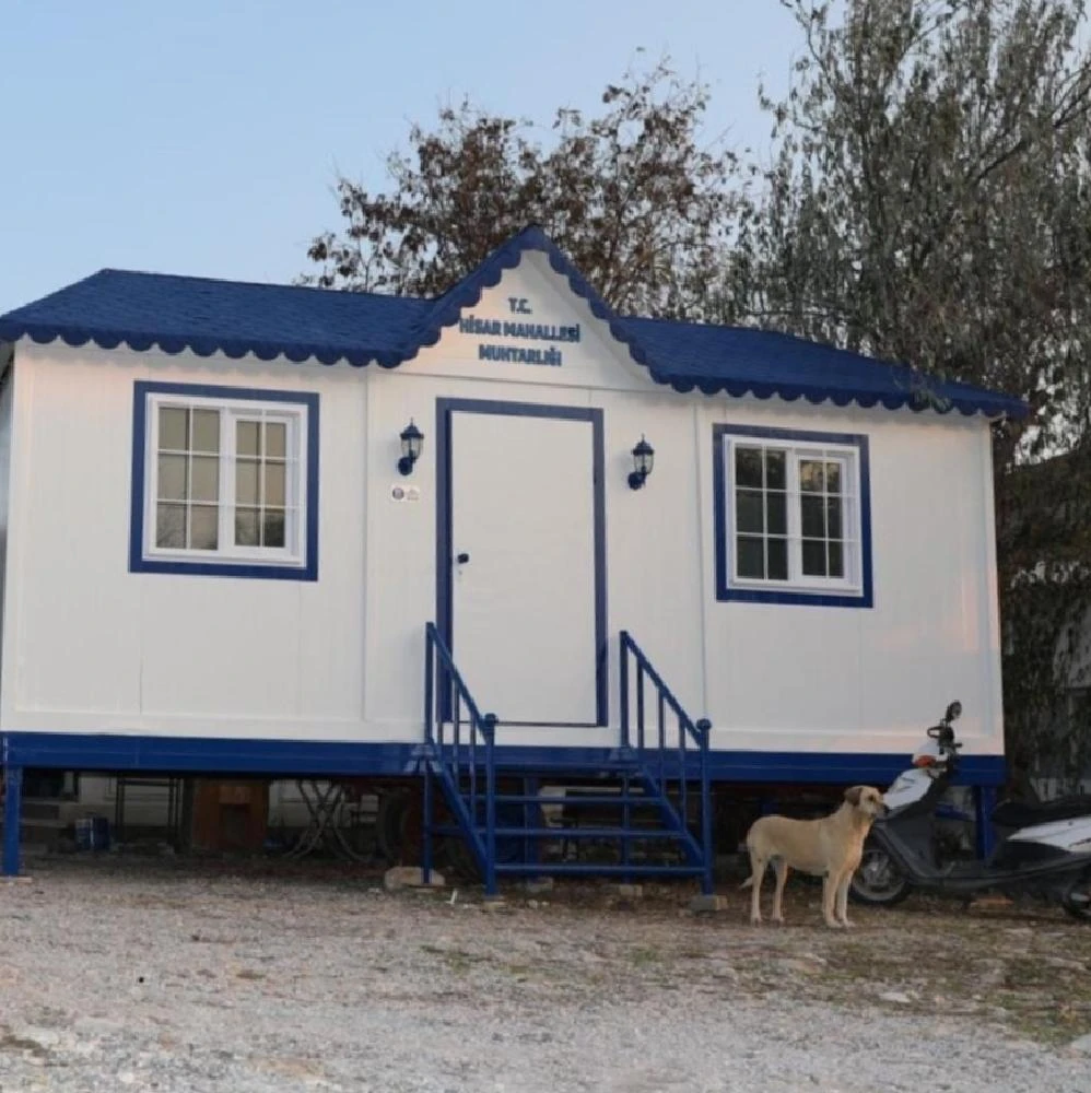 Başkan Atabay, muhtarlık binası sözünü tuttu