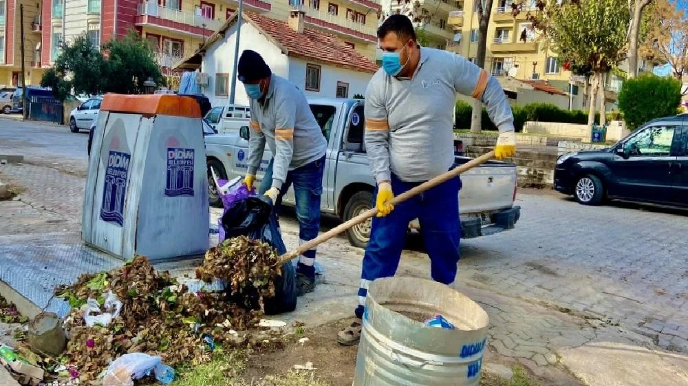 Didim’de dezenfekte çalışmaları sürüyor