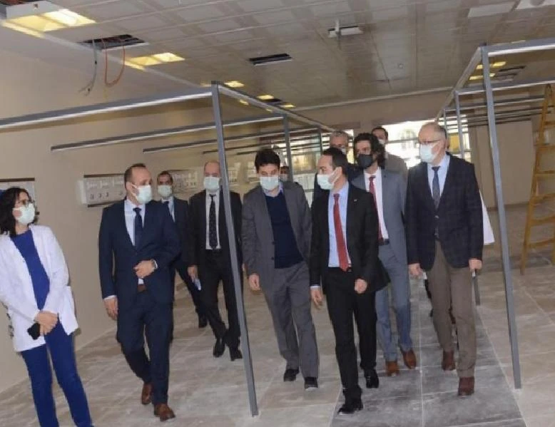 İl Sağlık Müdürü Açıkgöz, NDH’de incelemelerde bulundu