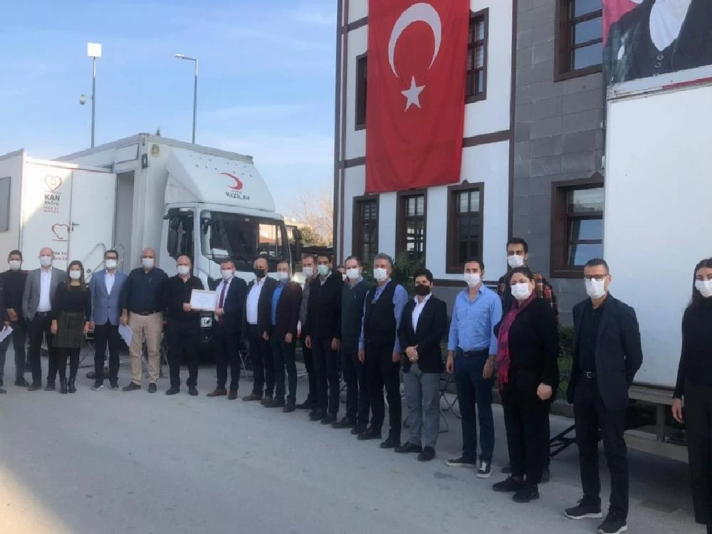 Kızılay’dan Başkan Öndeş’e teşekkür