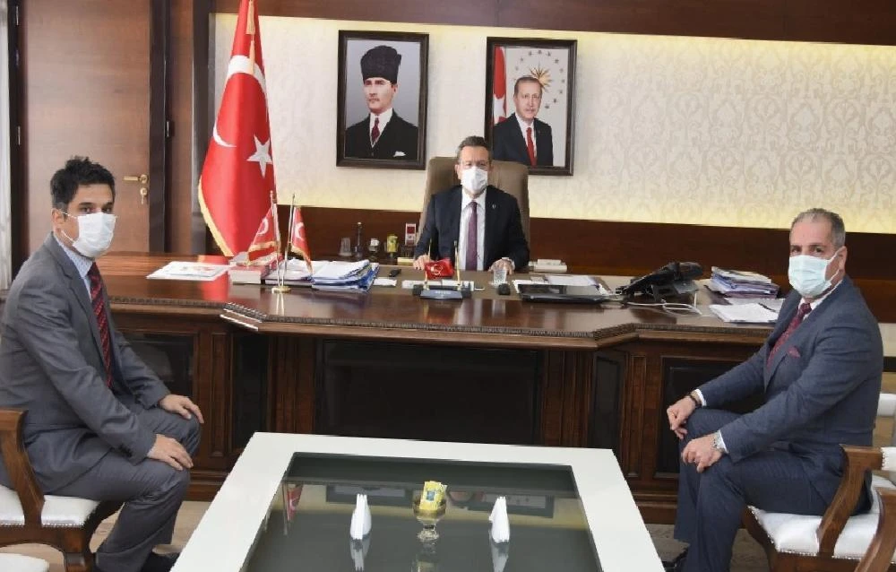 Meteoroloji Aydın İl Müdürü Deveci, Vali Aksoy ile görüştü