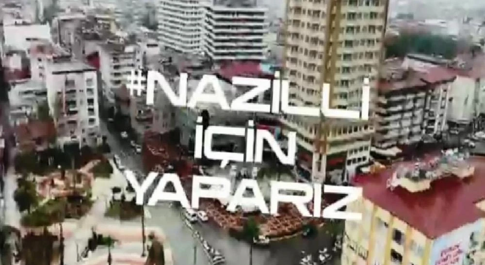 Nazilli Belediyesi’nden 1 dakikada 2020 paylaşımı