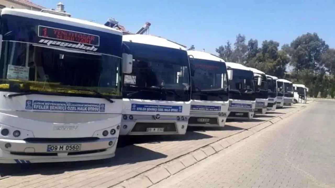 Aydın’da Toplu Ulaşım ve Taksi Ücretlerine Zam