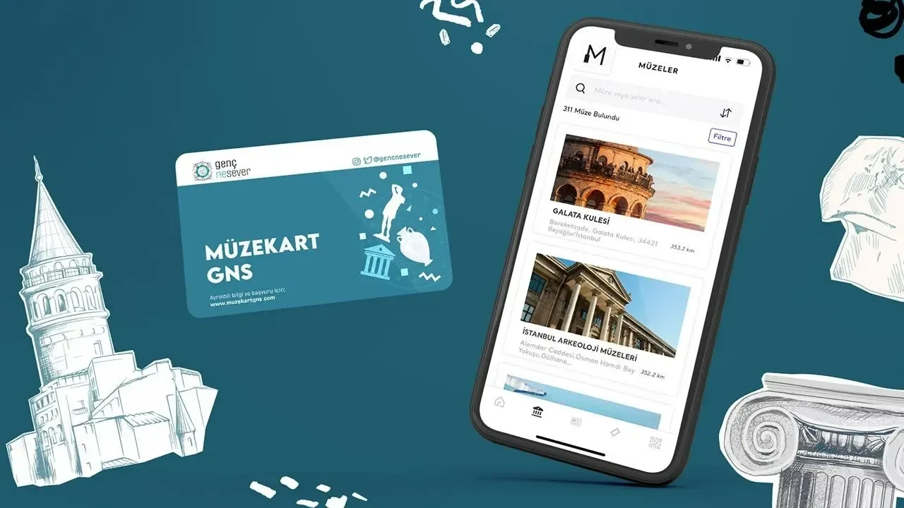 Gençlere ücretsiz Müzekart GNS müjdesi