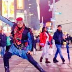 New York Times Meydanı'nda Zeybek Oynayan Efe