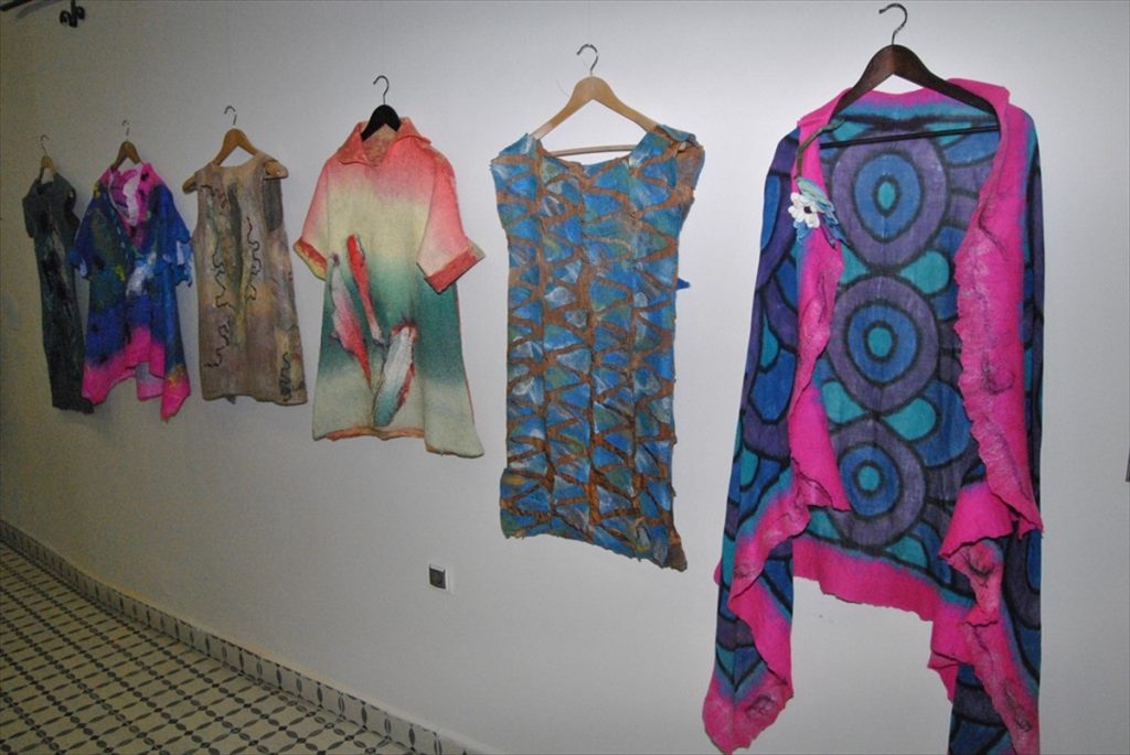 20200904 2 44193203 57892264 Web Ödemiş'te "Keçeden Modern Yansımalar" adlı sergi açıldı