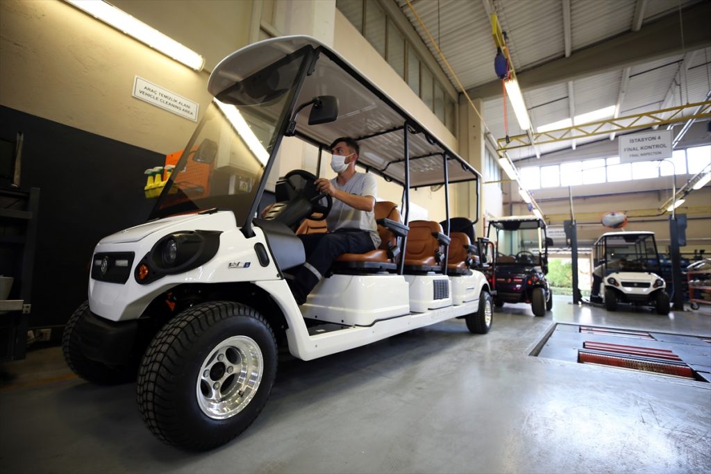 20200922 2 44466159 58315505 Web Bursa'dan 35 ülkeye yerli elektrikli golf ve hizmet aracı ihracatı