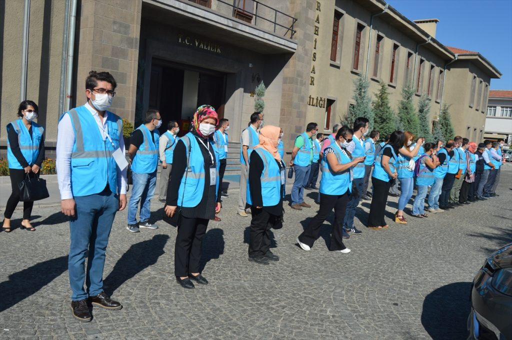 konya da okullarda kovid 19 denetimi 2 Konya, Aksaray, Karaman ve Afyonkarahisar'da Kovid-19 tedbirleri denetimi yapıldı