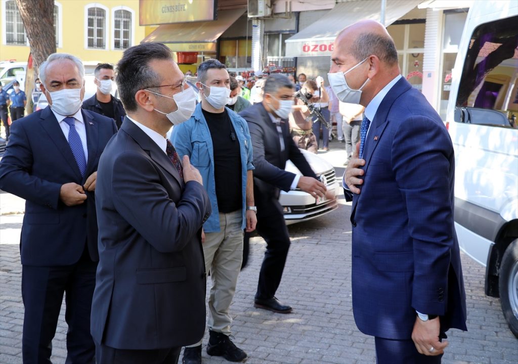 suleyman soylu İçişleri Bakanı Süleyman Soylu Aydın'da