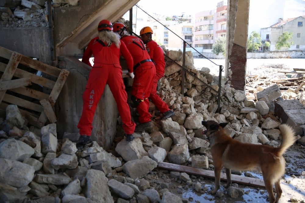 akut kusadasi taris alaninda tatbikat yapti 3 MwyLDm6O AKUT Kuşadası TARİŞ Alanı’nda tatbikat yaptı