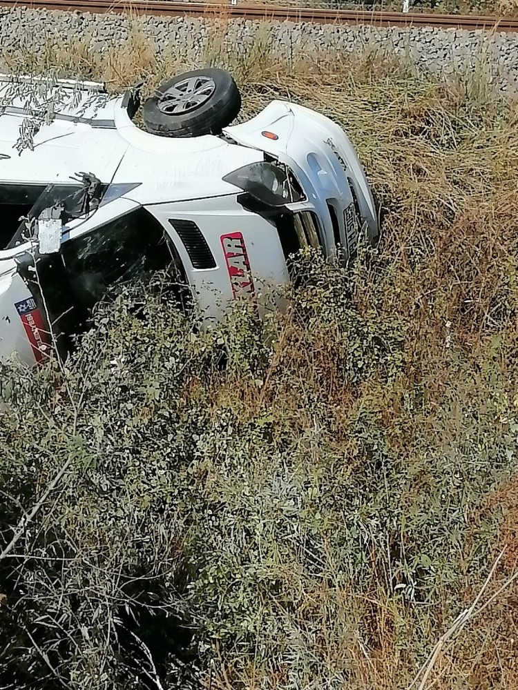 aydinda yolcu minibusu devrildi 6 yarali 2 NqX1Gngs Aydın’da yolcu minibüsü devrildi: 6 yaralı
