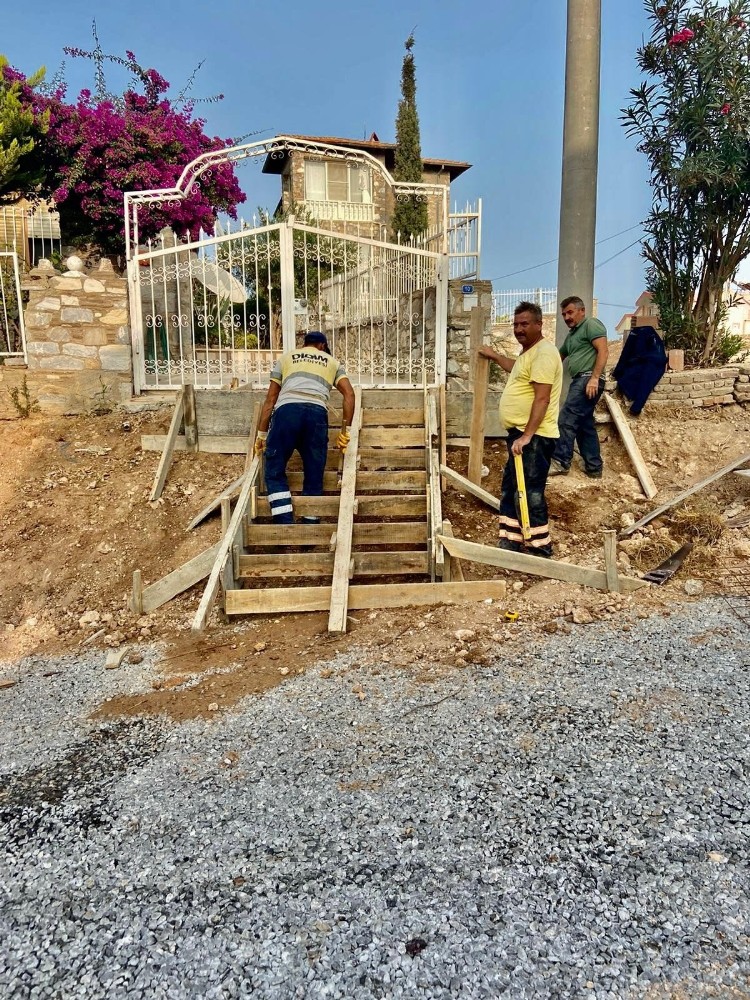 baskan atabay calismalari yerinde denetledi 2 8nhkdPdt Başkan Atabay, çalışmaları yerinde denetledi