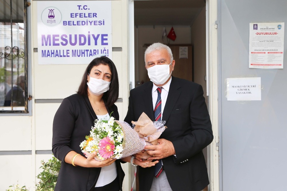 baskan ataydan muhtarlar gununde anlamli ziyaret 6 HTP1Ja6C Başkan Atay’dan Muhtarlar Günü’nde anlamlı ziyaret