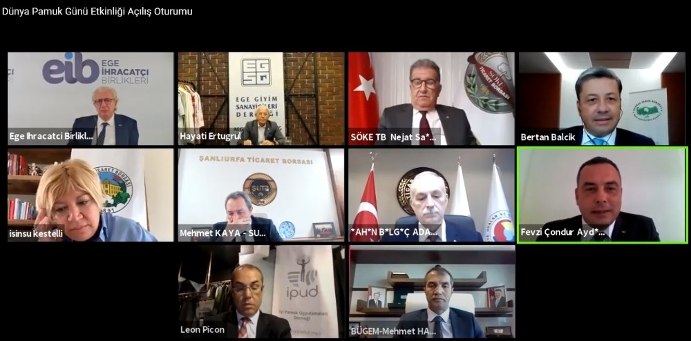 baskan condur dunya pamuk gunu etkinliginde sektore dair konustu 2 7PMPlnJG Başkan Çondur, Dünya Pamuk Günü etkinliğinde sektöre dair konuştu