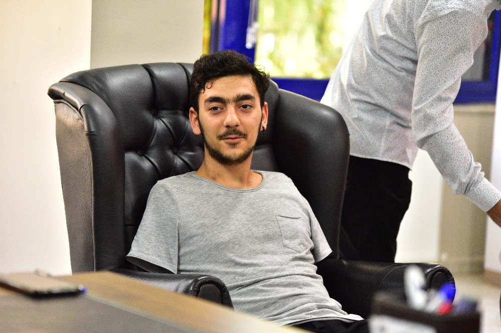 baskan kaya samet hayata yeniden sarilacak 3 QMFOf2q6 Başkan Kaya, “Samet hayata yeniden sarılacak”