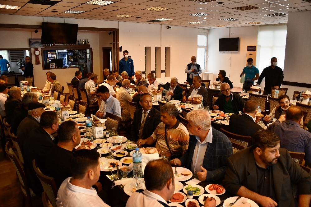 baskan tuncel muhtarlarla bir araya geldi 0 JQ4hyliM Başkan Tuncel muhtarlarla bir araya geldi