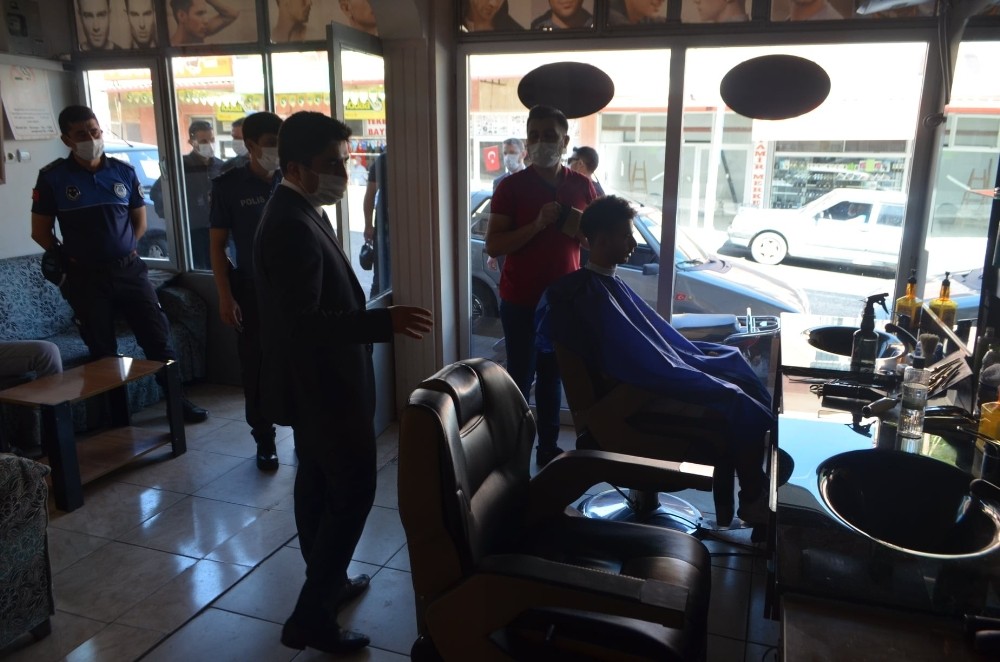 bozdoganda korona virus denetimi 2 Bozdoğan’da Korona virüs denetimi