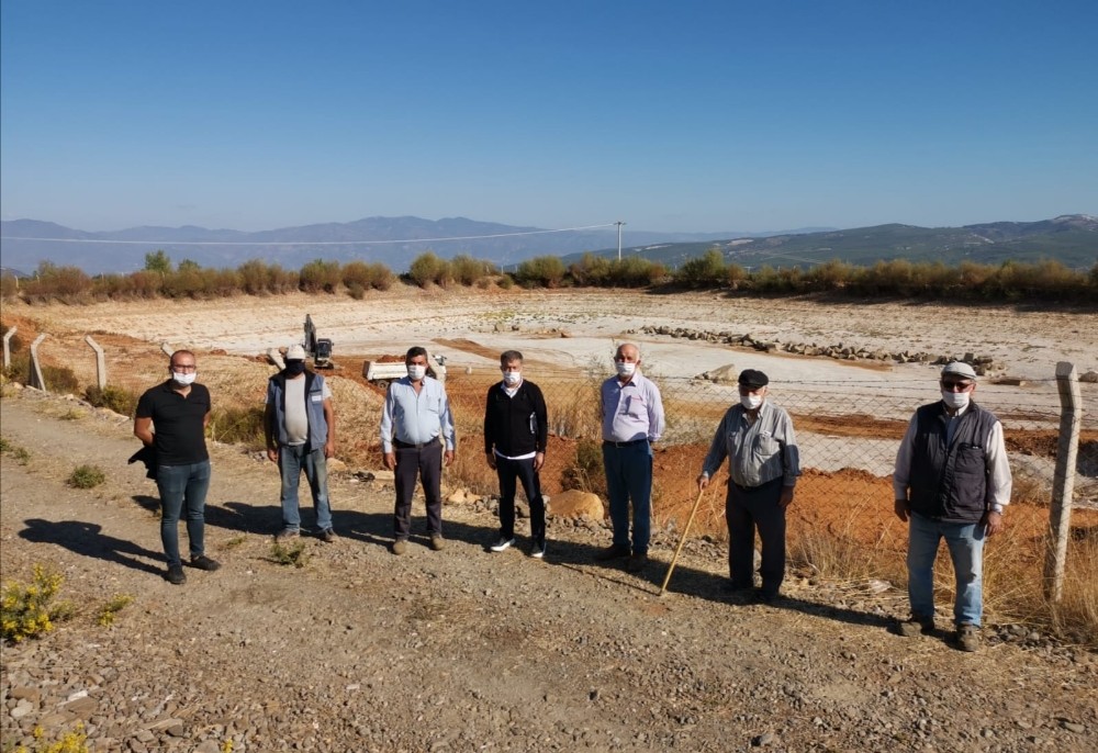 derekoy mahallesi sulama goleti genisletiliyor 1 7Dds6EwB Dereköy Mahallesi Sulama Göleti genişletiliyor