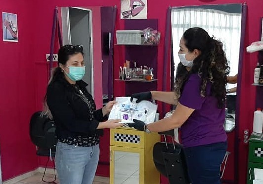 efeler belediyesi kuaforleri yalniz birakmadi 1 Efeler Belediyesi kuaförleri yalnız bırakmadı