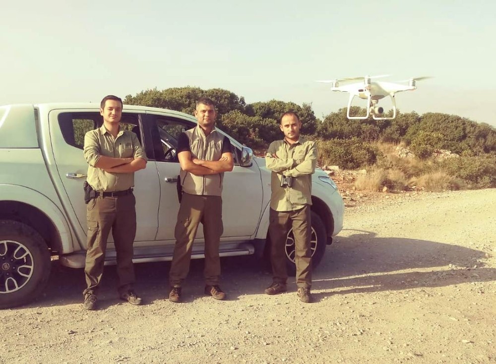 kacak avlanan 4 kisi drone destekli denetimde yakalandi 2 YP6gB7Xe Kaçak avlanan 4 kişi drone destekli denetimde yakalandı