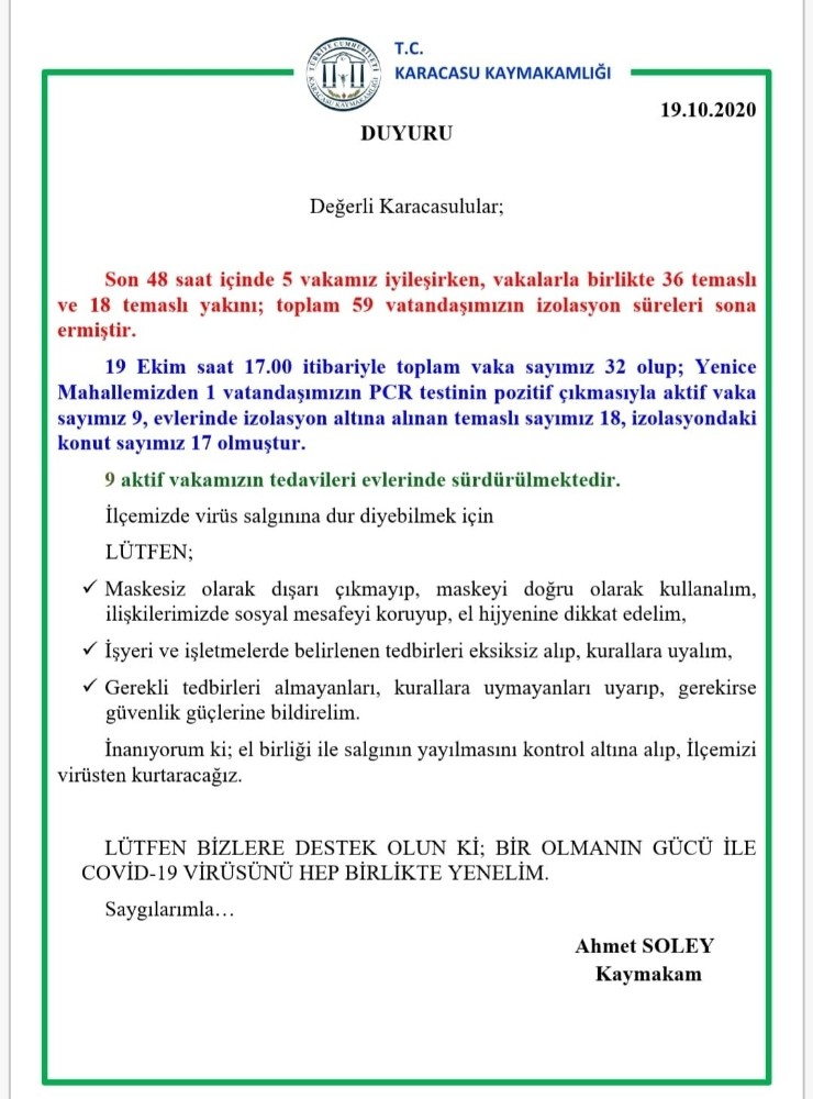 karacasudan sevindiren haber 1 bYcAQWFm Karacasu’dan sevindiren haber