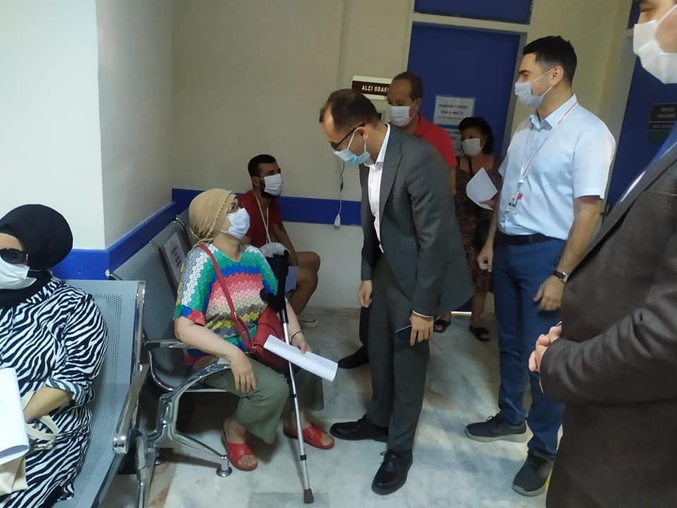 kaymakam avsardan hastane ziyareti 1 UjvlUcHT Kaymakam Avşar’dan hastane ziyareti