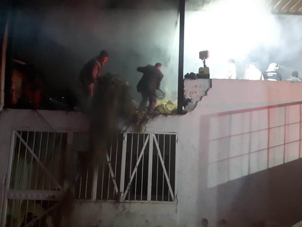 koskteki yanginda 300 paket saman zarar gordu 4 3JcFHJ34 Köşk’teki yangında 300 paket saman zarar gördü