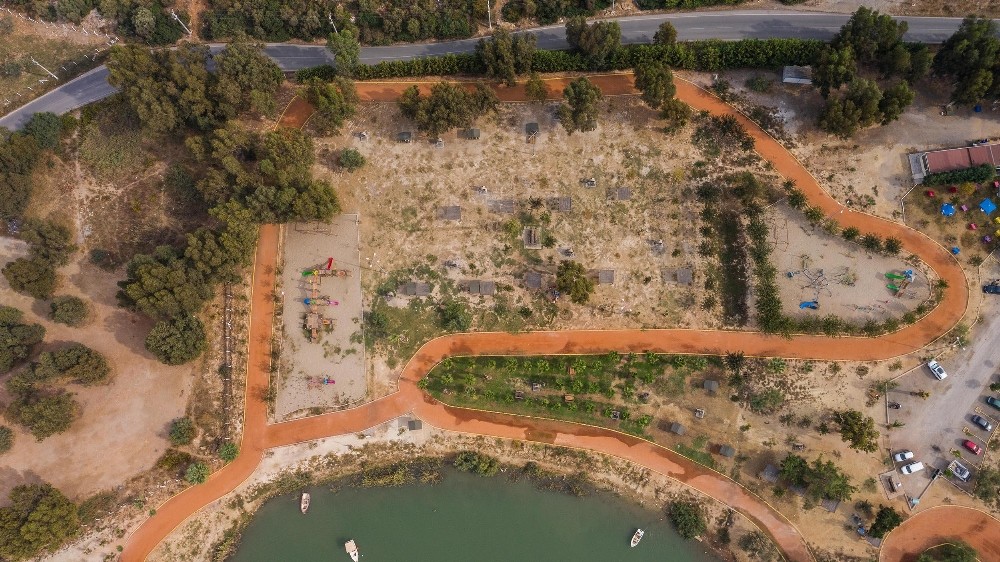 kusadasinin nazar boncugu adagol yenileniyor 1 PJRefzSZ Kuşadası’nın nazar boncuğu “ Adagöl “ yenileniyor