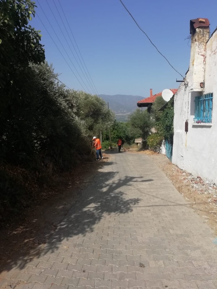 kuyucakta sonbahar temizligi yapiliyor 3 Lh9ATOMX Kuyucak’ta sonbahar temizliği yapılıyor