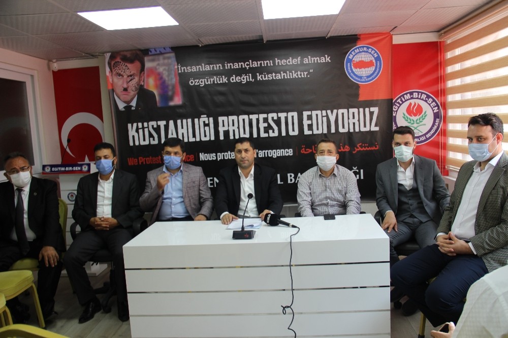 memur sen aydinda macronun kustahligini kinadi 1 9f8VCtnX Memur-Sen Aydın’da Macron’un küstahlığını kınadı