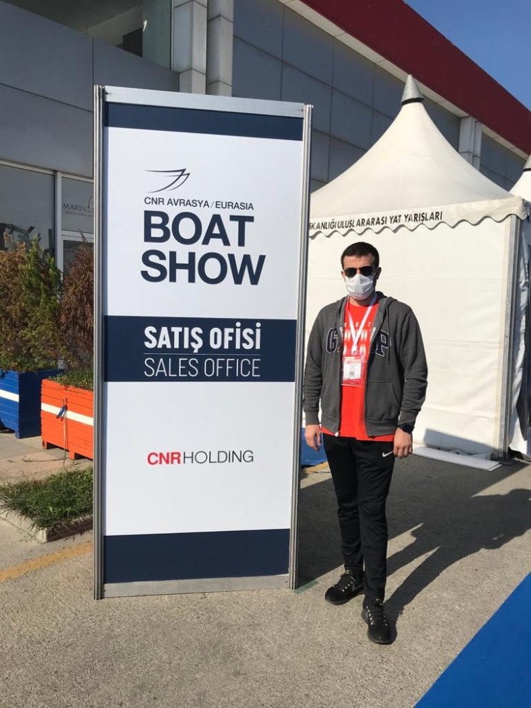 su ustunde ekibi avrasya boat show 2021 fuarinda 1 aXRv16U3 Su Üstünde ekibi Avrasya Boat Show 2021 Fuarı’nda