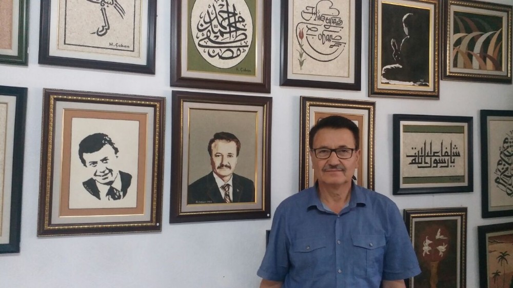 toz haline getirilen taslar sanat eserine donusuyor 2 8vhfkTRR Toz haline getirilen taşlar sanat eserine dönüşüyor