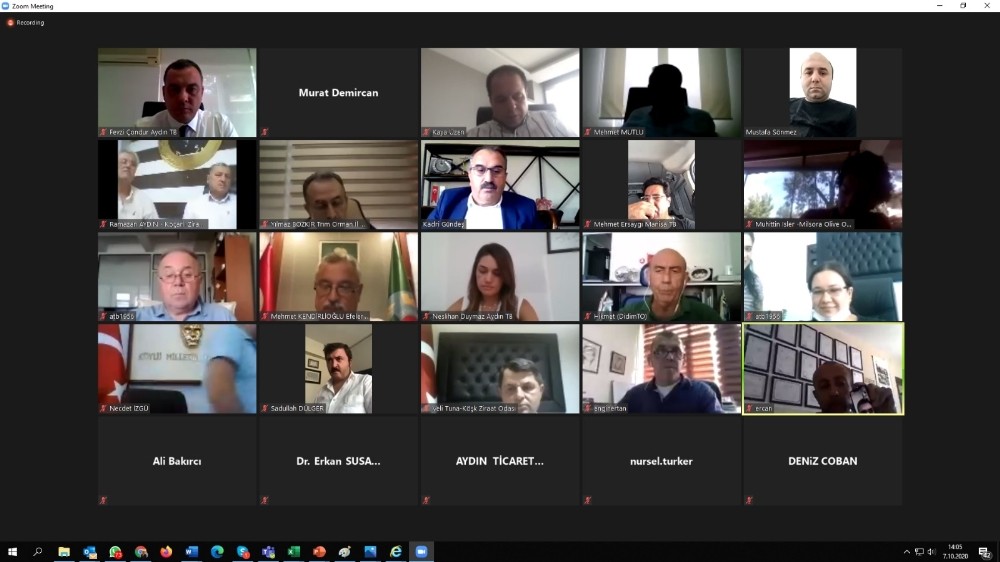 zeytin ve zeytinyagi sektor toplantisi yapildi 0 bSawjkfy Zeytin ve Zeytinyağı sektör toplantısı yapıldı