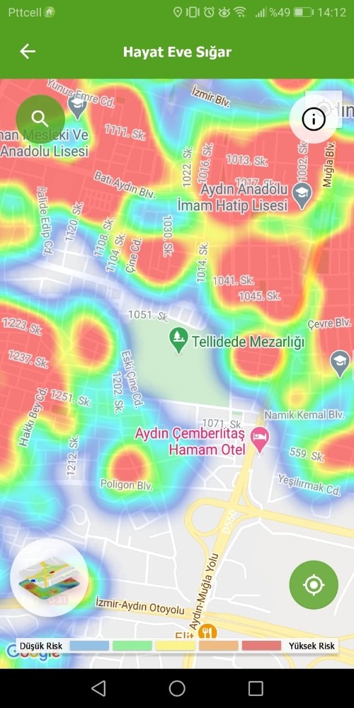 Antik kent ve mezarlıklar hariç Aydın kırmızıya büründü 5 antik kent ve mezarliklar haric aydin kirmiziya burundu 2 mjmerkKR Antik kent ve mezarlıklar hariç Aydın kırmızıya büründü