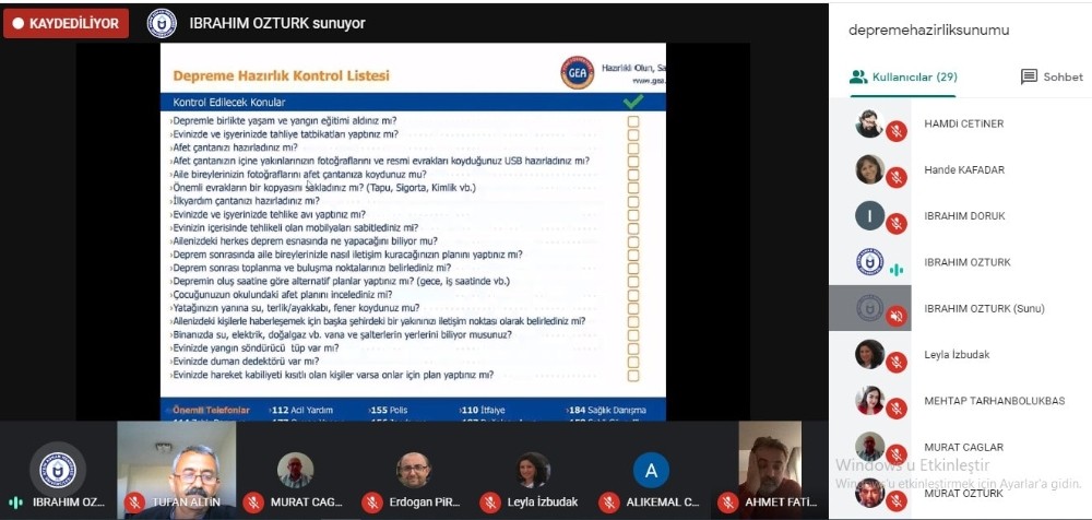 aydin myoda depreme hazirlik egitimi gerceklesti 1 pELRFg5B Aydın MYO’da Depreme Hazırlık Eğitimi gerçekleşti