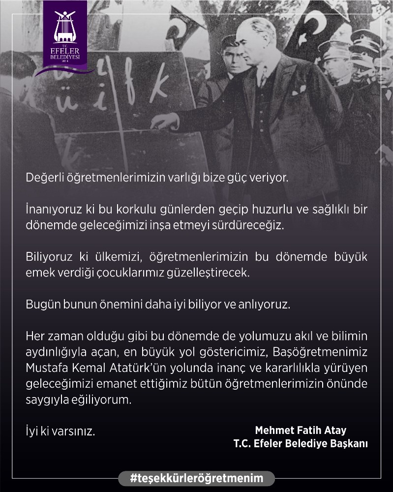 baskan atay ogretmenlerimizin varligi bize guc veriyor 1 hlmzvzFd Başkan Atay, “Öğretmenlerimizin varlığı bize güç veriyor”