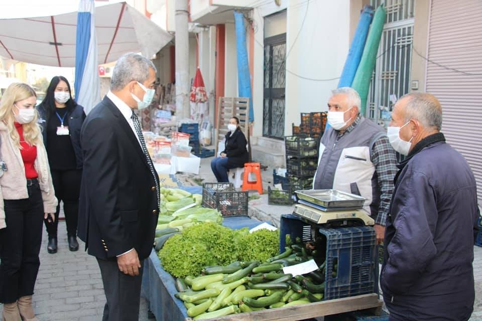 baskan kaplan haftaya pazar ziyareti ile basladi 4 NGbhbqzS Başkan Kaplan haftaya pazar ziyareti ile başladı