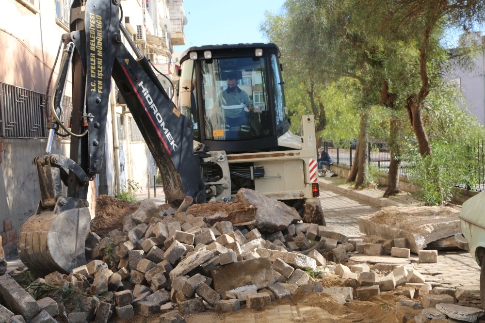 efeler belediyesi hasanefendi mahallesinde yol calismalarina basladi 2 mqGk1MEE Efeler Belediyesi Hasanefendi Mahallesi’nde yol çalışmalarına başladı