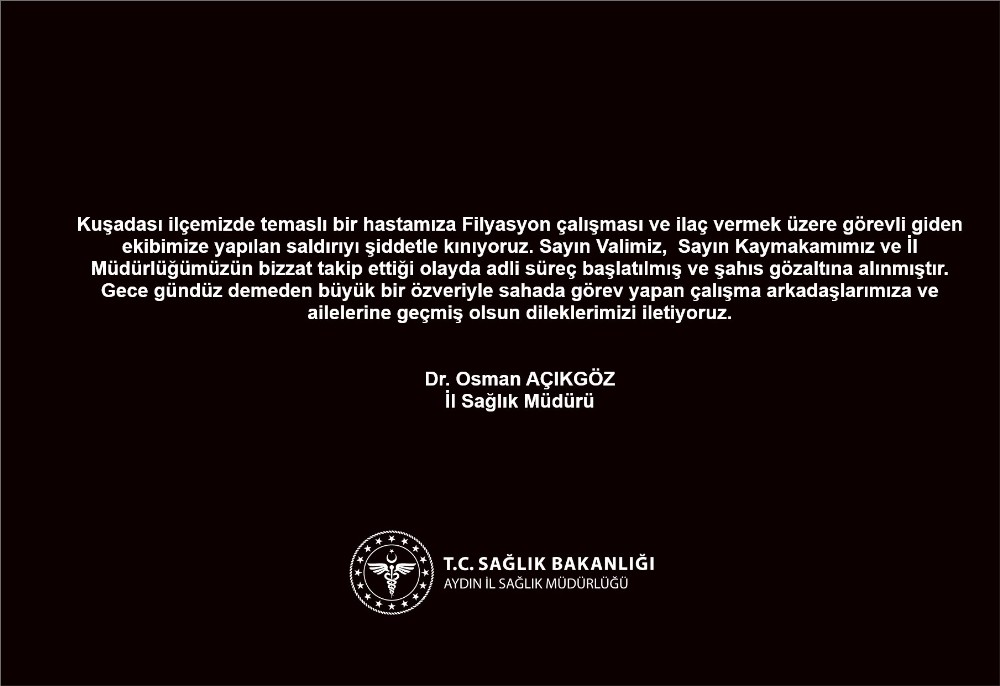 il saglik muduru acikgoz filyasyon ekibine saldirida adli surec isliyor 1 2TNjCY8M İl Sağlık Müdürü Açıkgöz; "Filyasyon ekibine saldırıda adli süreç işliyor"