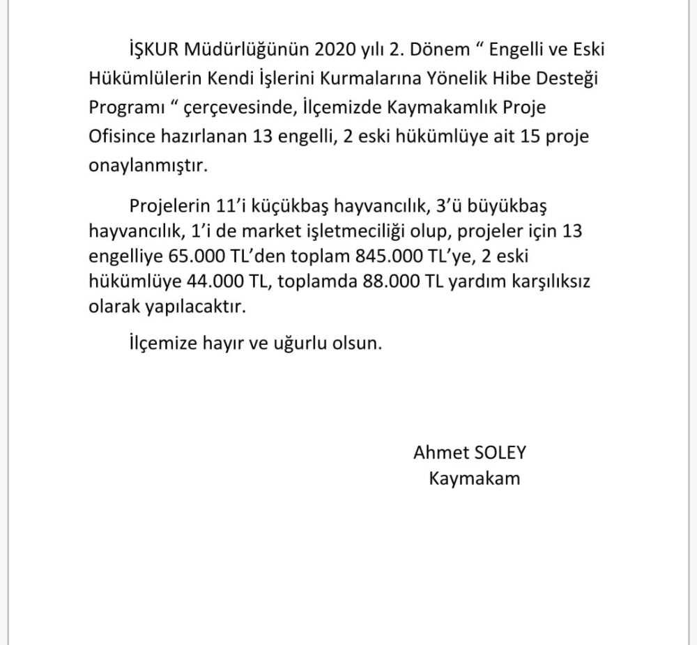 iskurdan kendi isini kurmak isteyen karacasulu vatandaslara 933 bin tl hibe 2 bGkcvsw6 İŞKUR’dan kendi işini kurmak isteyen Karacasulu vatandaşlara 933 bin TL hibe