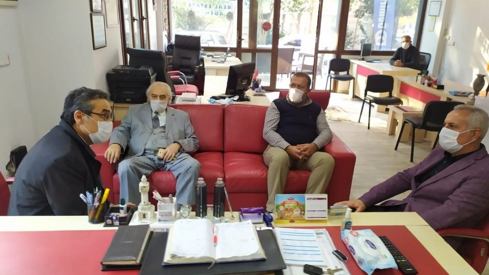 kaymakam yucel emlak musavirleri dernegini ziyaret etti 1 Kaymakam Yücel, Emlak Müşavirleri Derneği’ni ziyaret etti