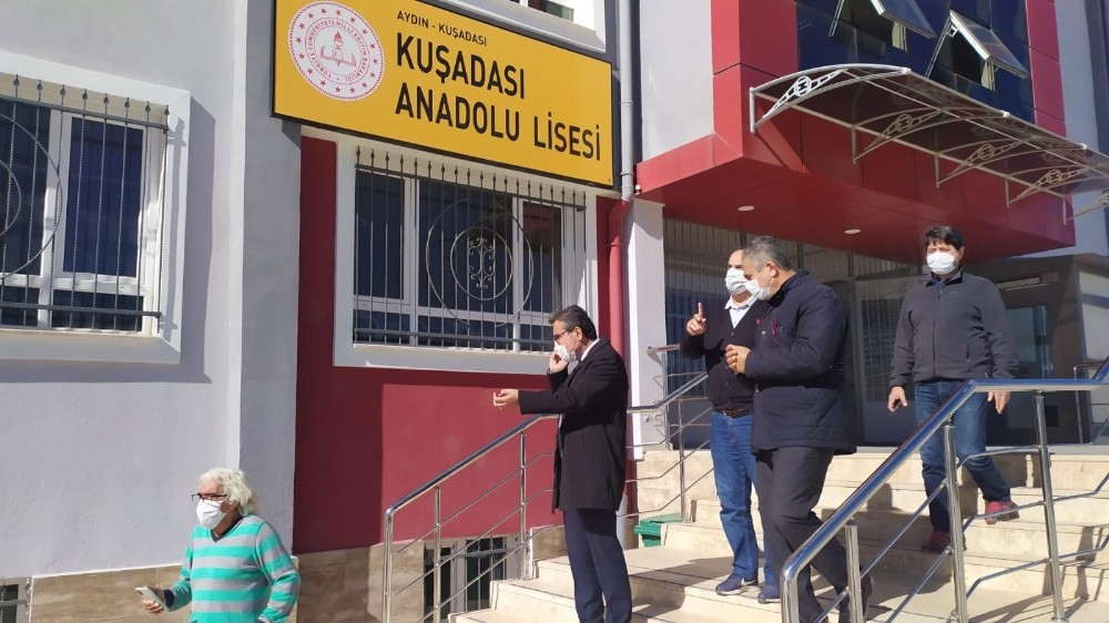 kaymakam yucel okullari denetledi 3 Kaymakam Yücel okulları denetledi