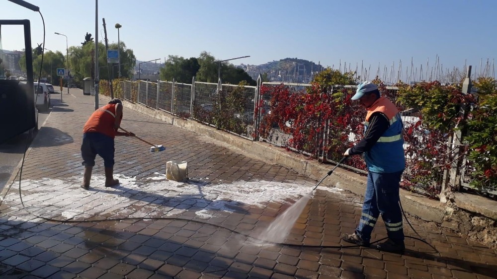kusadasi belediyesi korona virus tedbirlerini arttirdi 3 BWqWZ1KP Kuşadası Belediyesi korona virüs tedbirlerini arttırdı