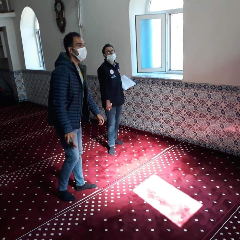 kusadasinda tarihi camilerde hasar kontrolu yapildi 6 CFI87JSs Kuşadası’nda tarihi camilerde hasar kontrolü yapıldı