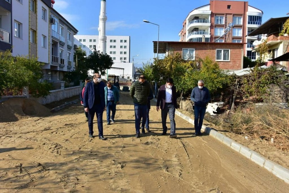 nazilli yesil mahallede yol calismalari devam ediyor 2 f37qpqQP Nazilli Yeşil Mahalle’de yol çalışmaları devam ediyor