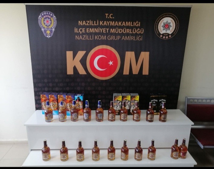 nazillide kacak icki ve tutun operasyonu 1 bIfqX7cL Nazilli’de kaçak içki ve tütün operasyonu