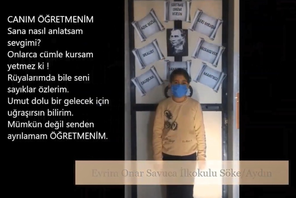 sekiz ilin ogretmen ve ogrencileri bu kez ogretmenler icin video hazirladi 1 lELT7E1h Sekiz ilin öğretmen ve öğrencileri bu kez öğretmenler için video hazırladı