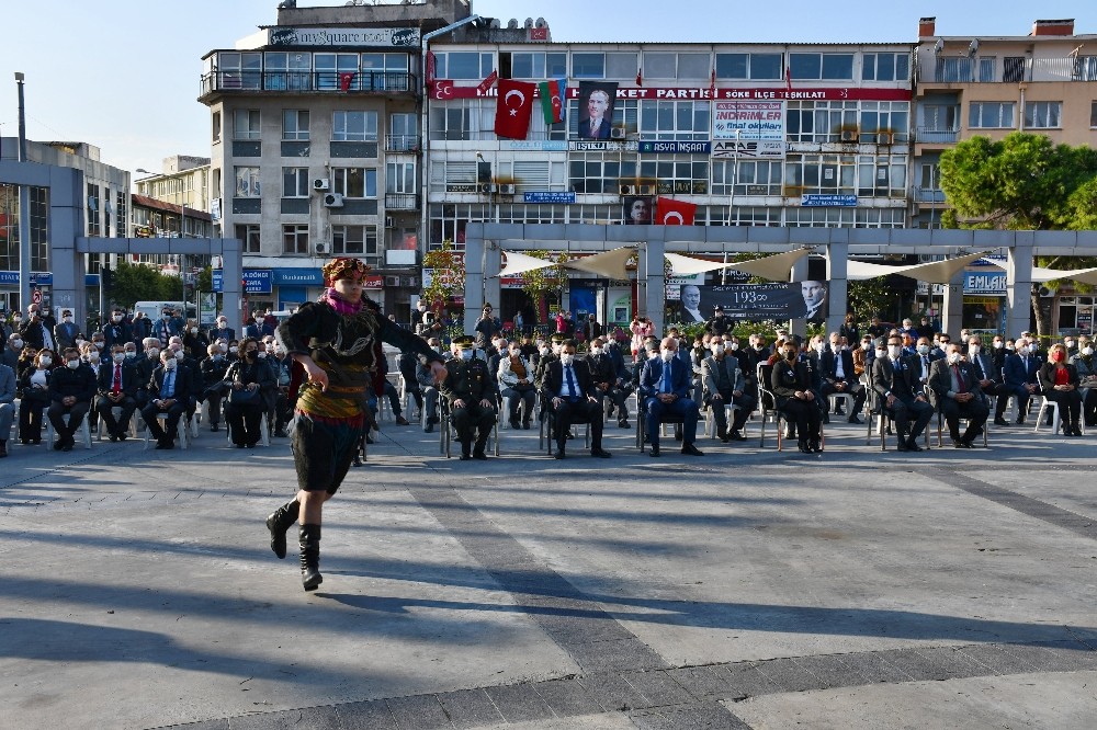sokede ataturk torenle anildi 2 jnbsICuO Söke’de Atatürk törenle anıldı