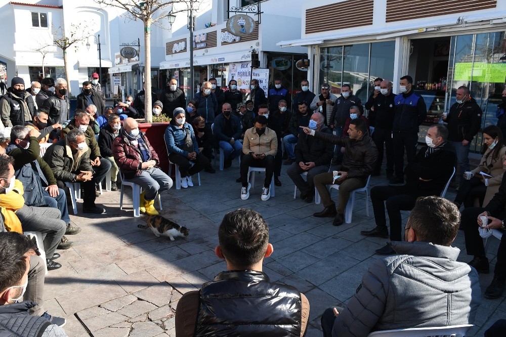 baskan gunel balik pazari esnafiyla bir araya geldi 1 2tXQGydy Başkan Günel, balık pazarı esnafıyla bir araya geldi