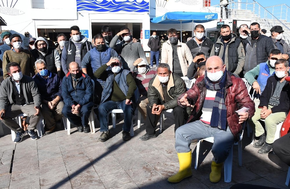 baskan gunel balik pazari esnafiyla bir araya geldi 2 hY4Off21 Başkan Günel, balık pazarı esnafıyla bir araya geldi